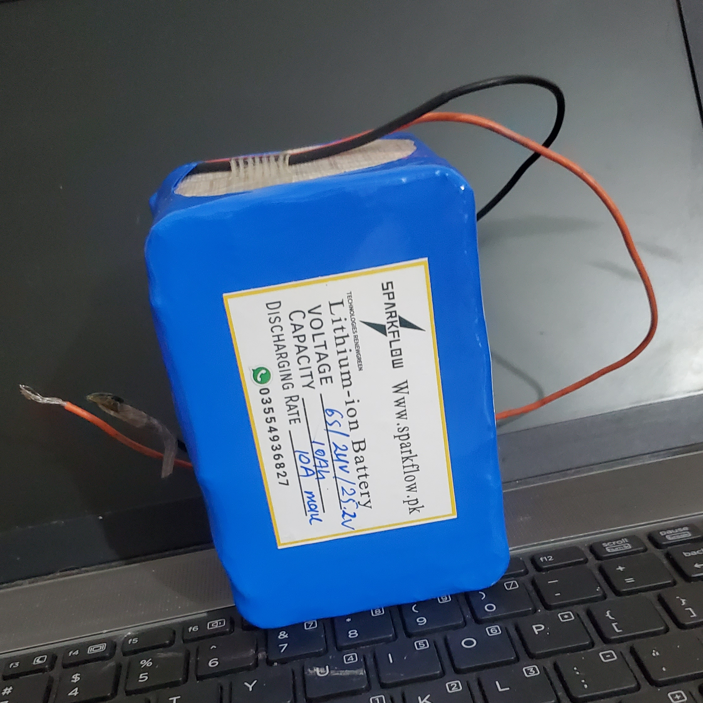 24v lithium-ion Battery 6s 24v 10Ah lithium ion battery in pakistan