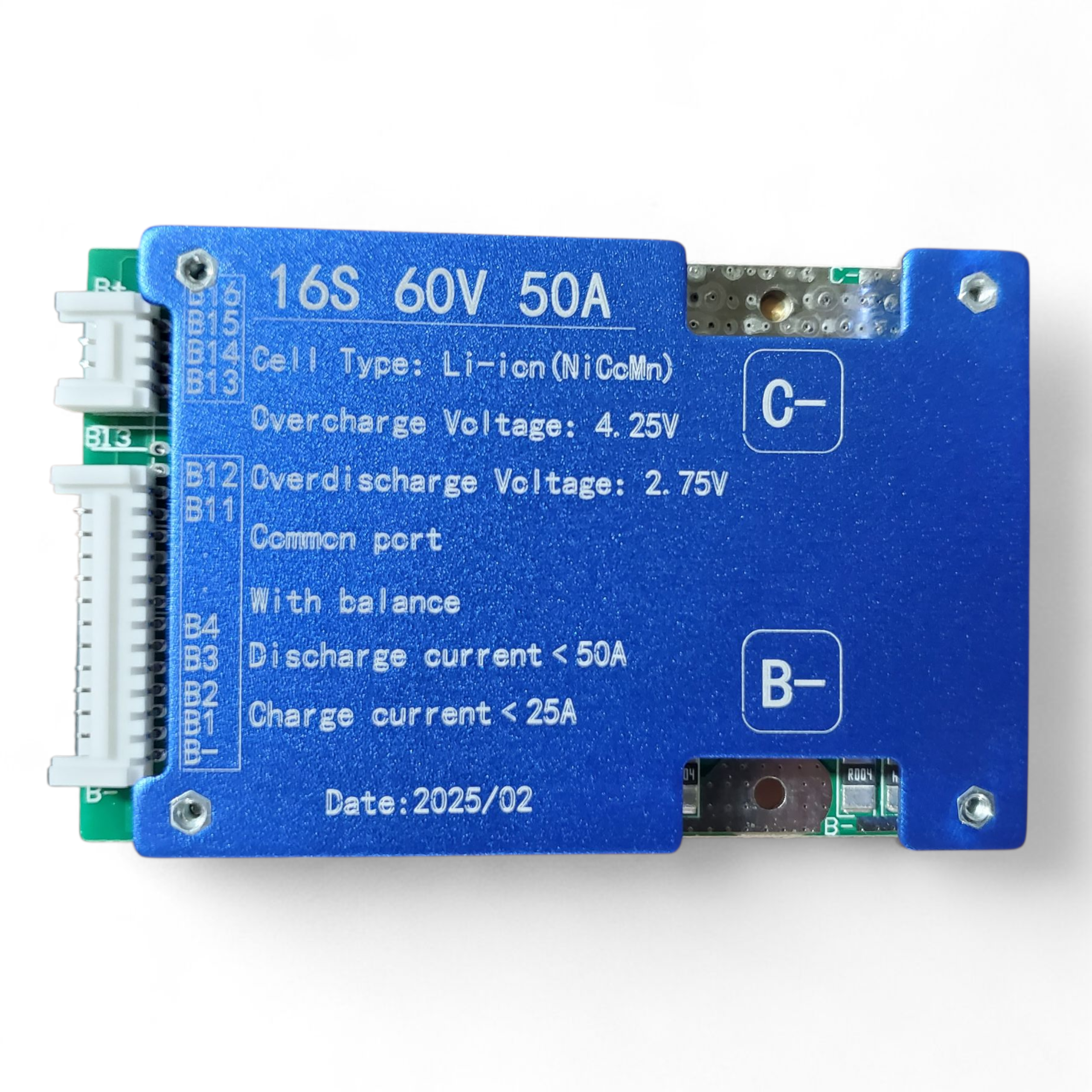 16S BMS 60V 50A Lithium-ion Battery Management System IN PAKISTAN