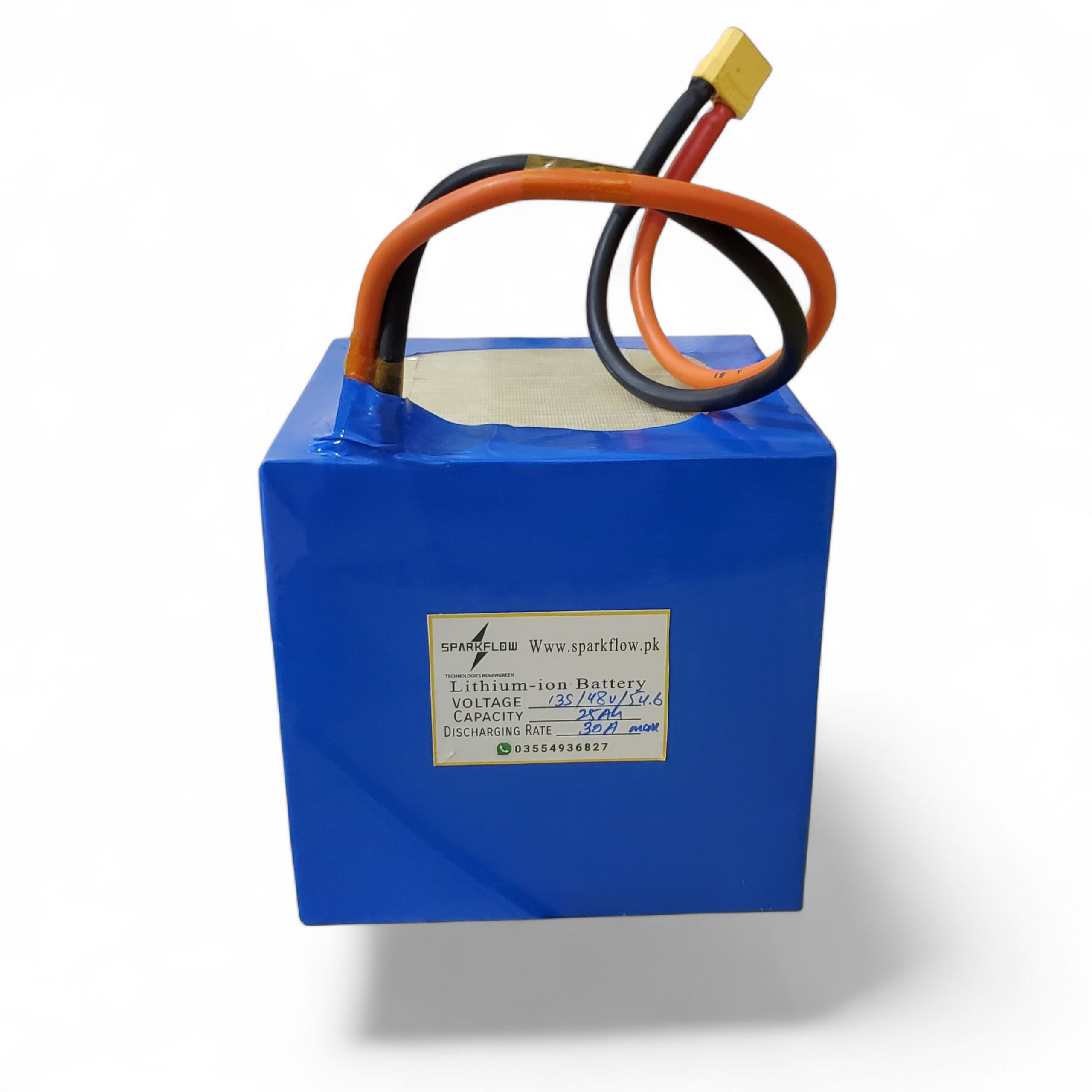48v 25Ah 13s 8p lithium ion battery pack 3c to 5c for E scooter in pakistan 
