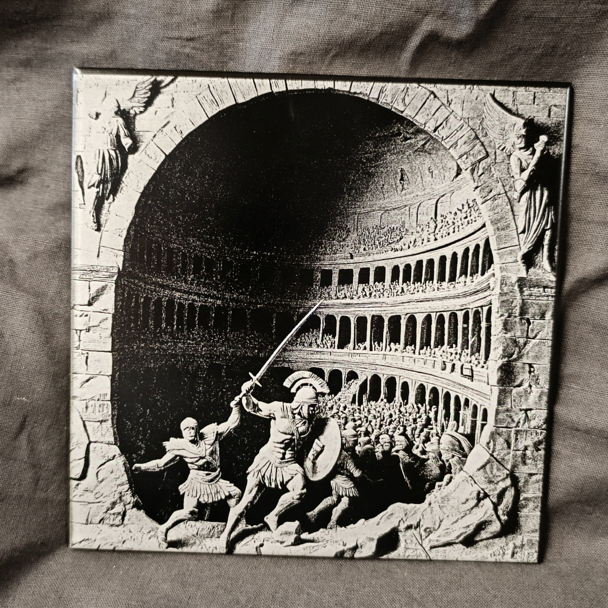 Carrelage décoratif gravé - Les gladiateurs