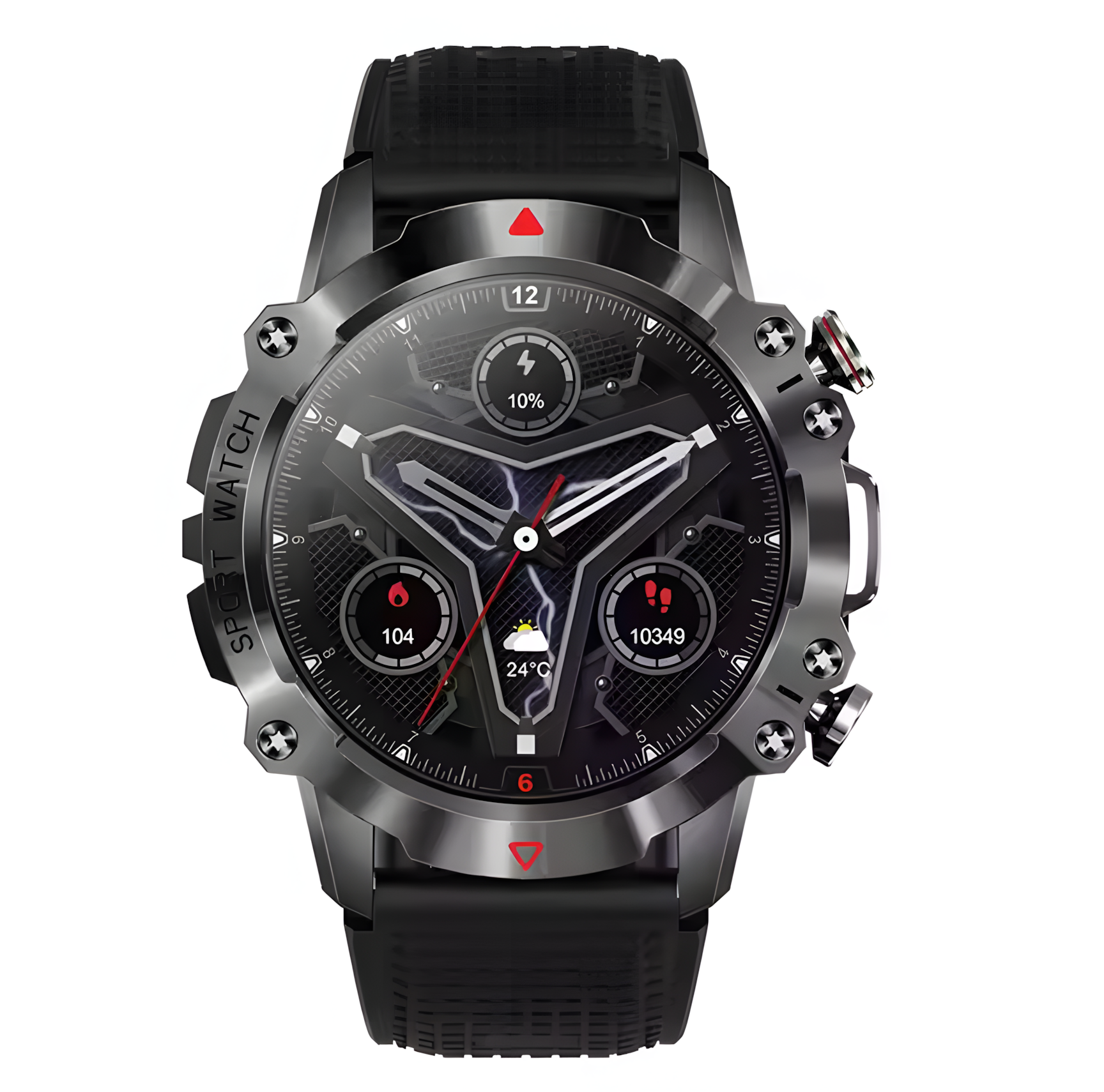 FUK Military AMOLED Smartwatch - Fitness Companion-smartwatch for men-smartwatch for women