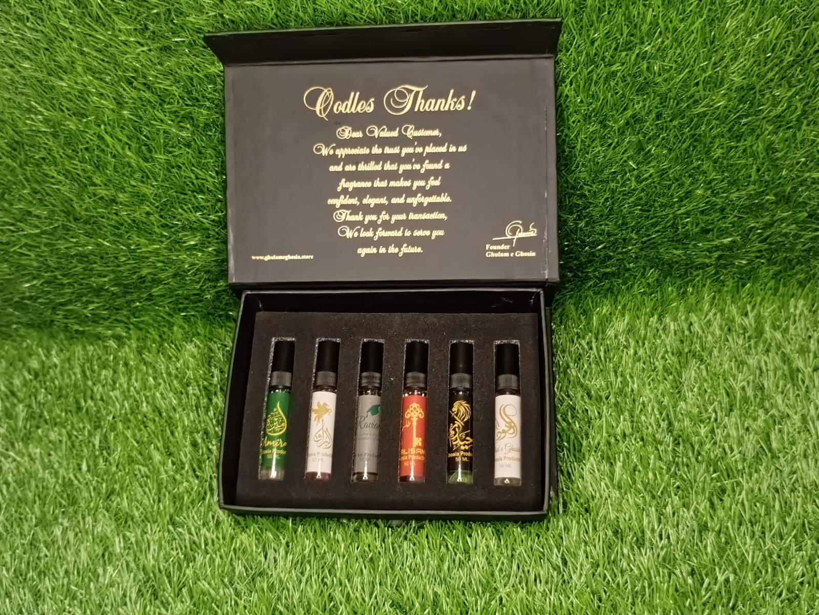 Testers Box | 6 in 1 | each for 5ml | by Ghosia Products