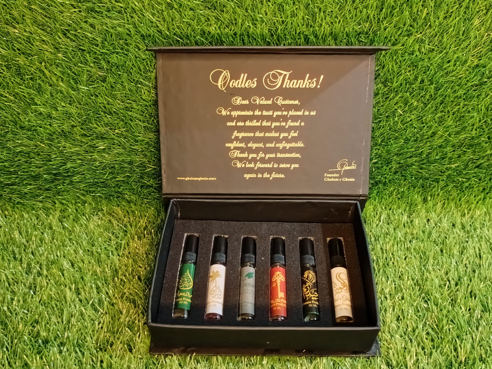 Testers Box | 6 in 1 | each for 5ml | by Ghosia Products
