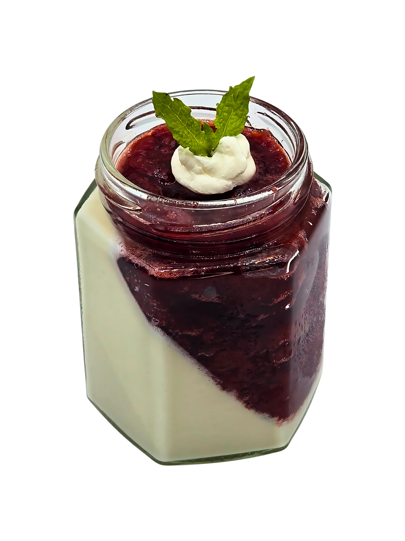 Strawberry Panna Cotta
