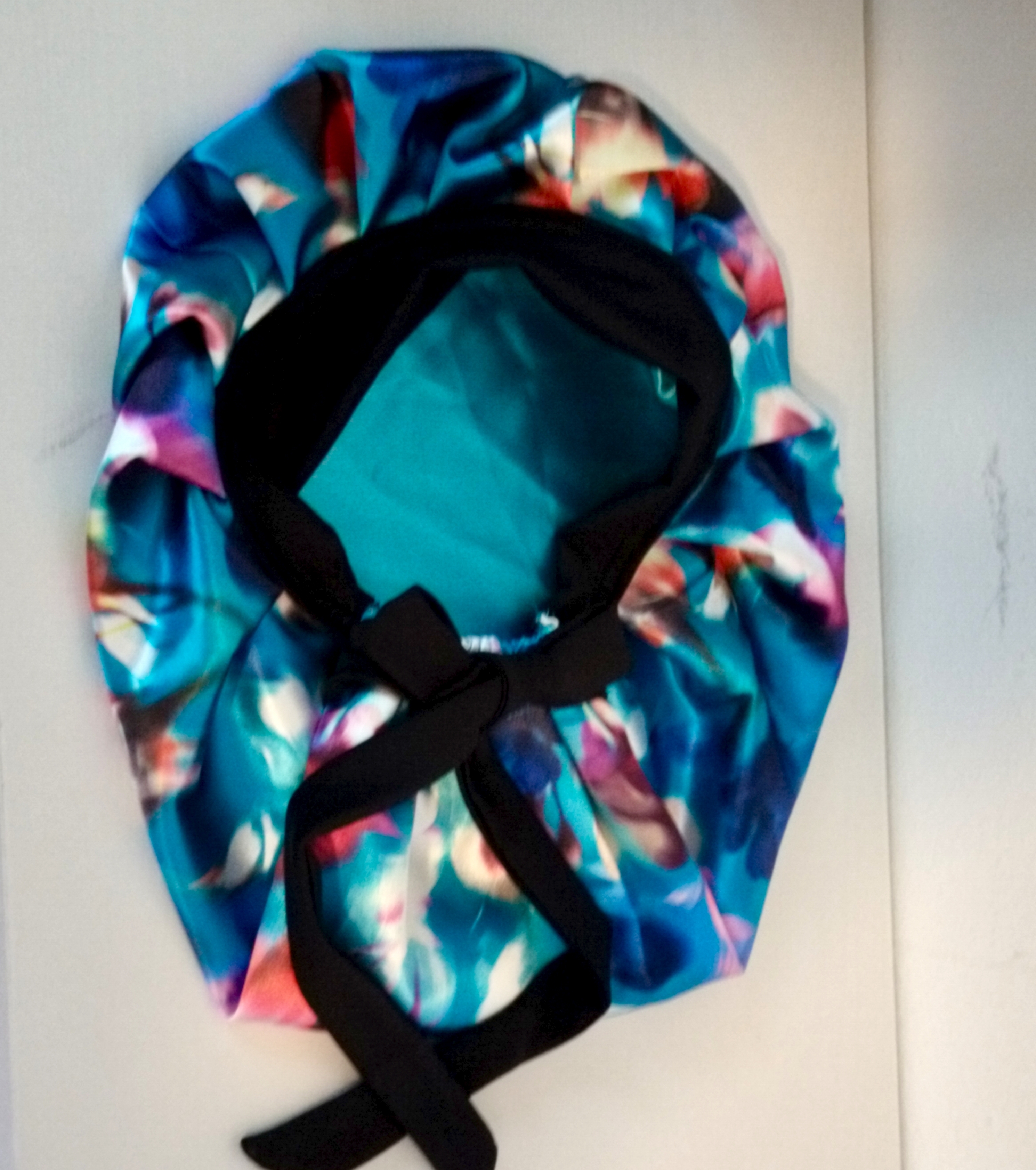 Satin Sleep Bonnet Silky Multi Color 