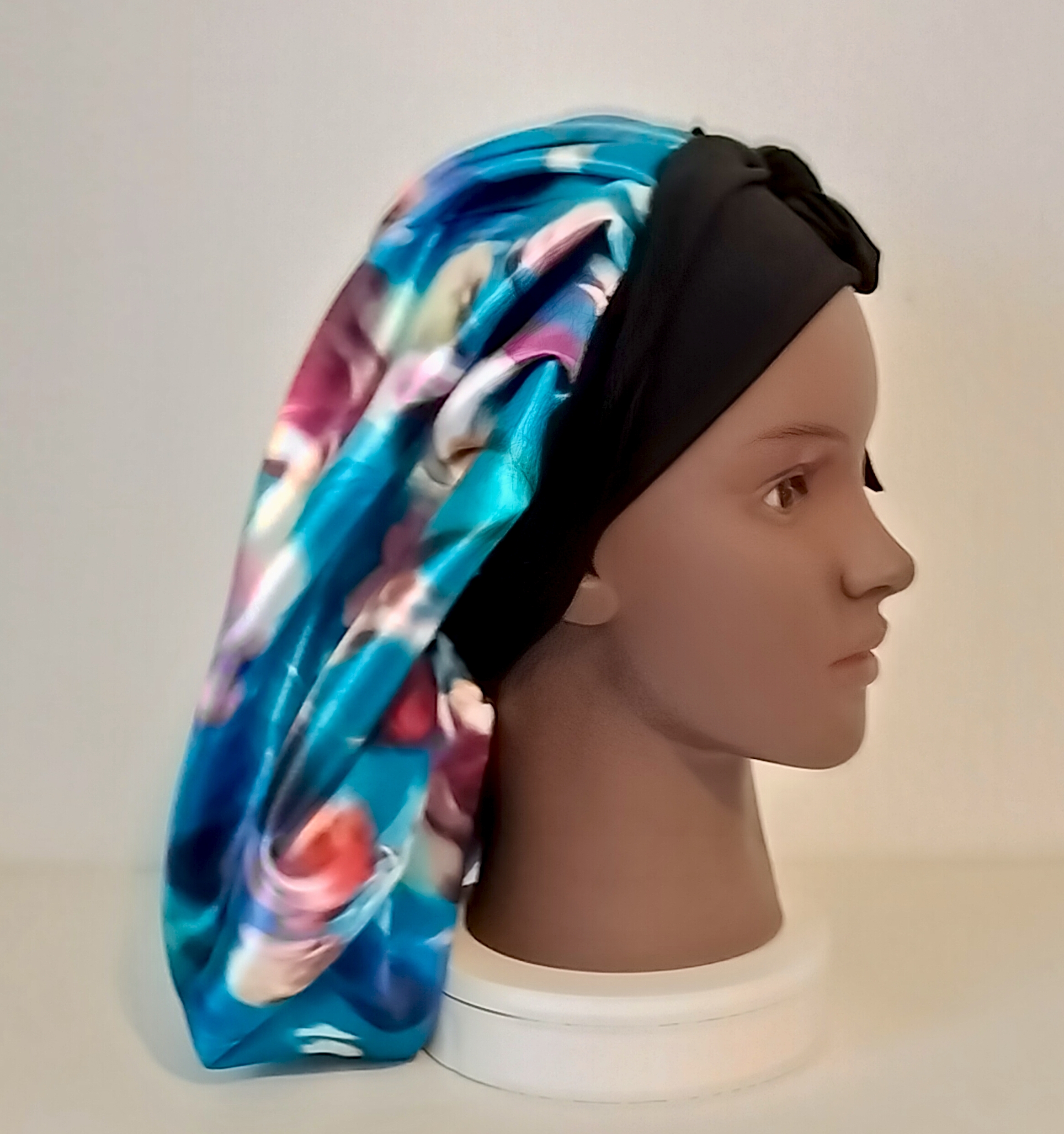 Satin Sleep Bonnet Silky Multi Color 