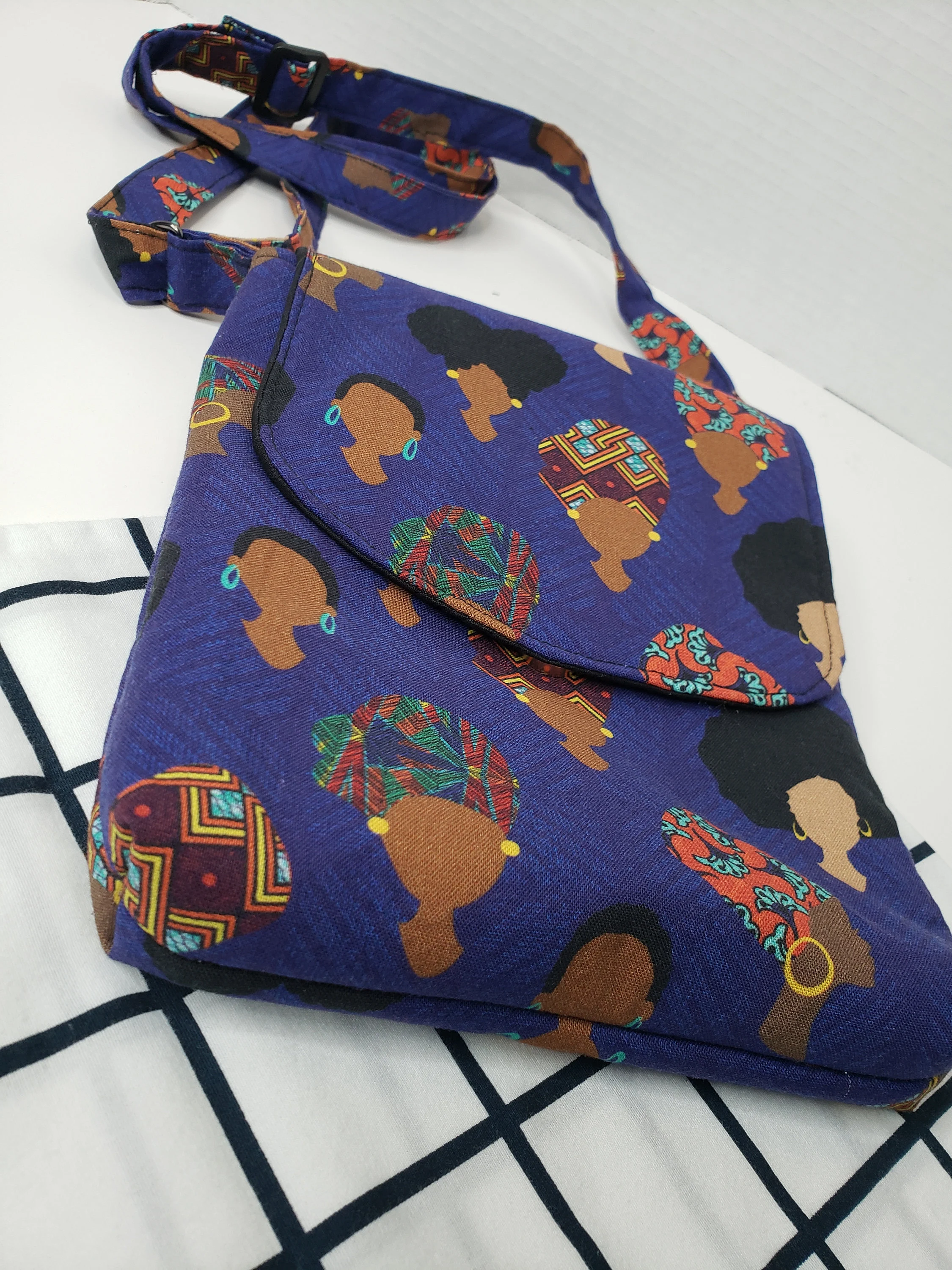 Natural Girls Messenger Crossbody Purse 