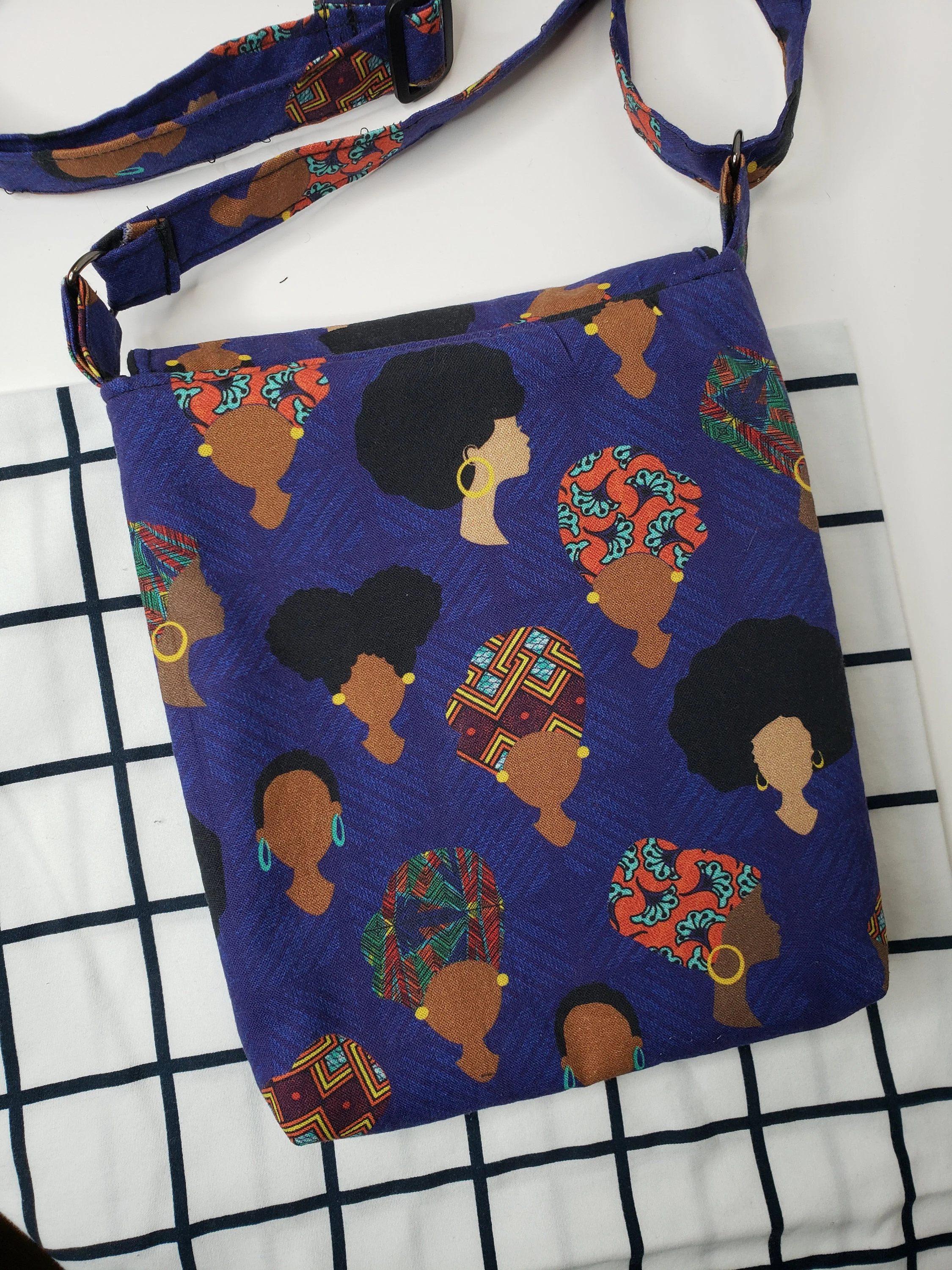 Natural Girls Messenger Crossbody Purse 