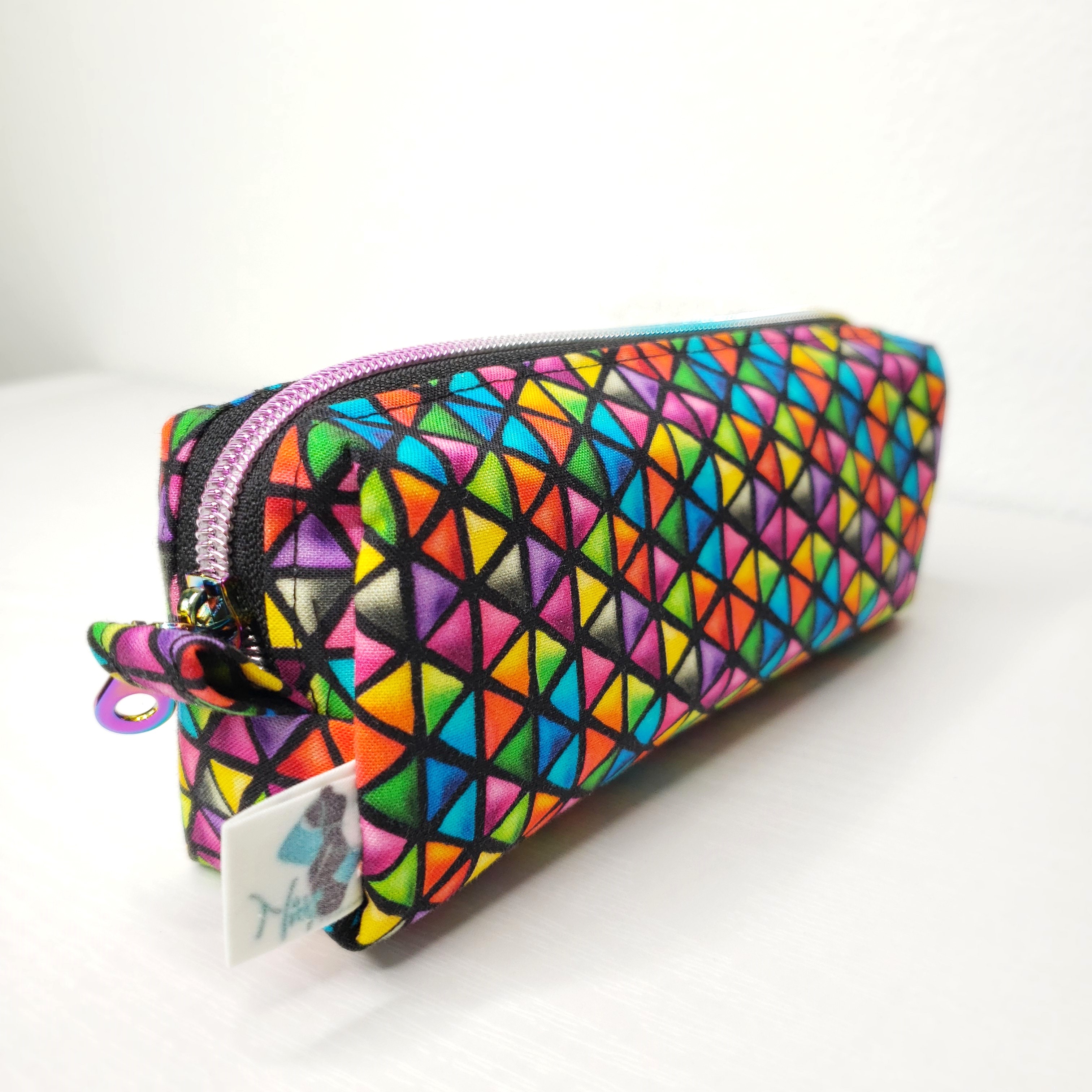 Colorful Triangles Toiletry Set