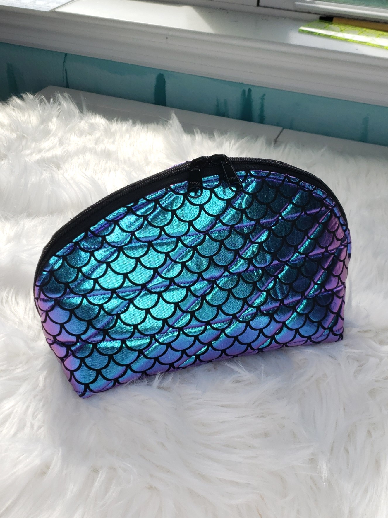 Blue Mermaid Clam Shell Set