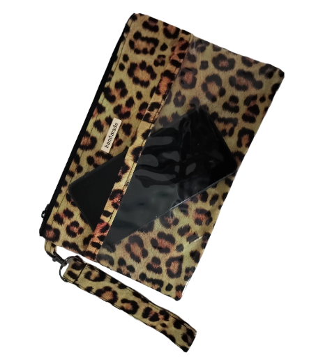 Leopard Print Clutch