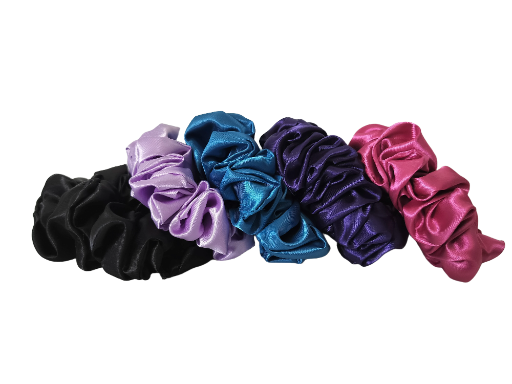 Satin Hair Scrunchies
