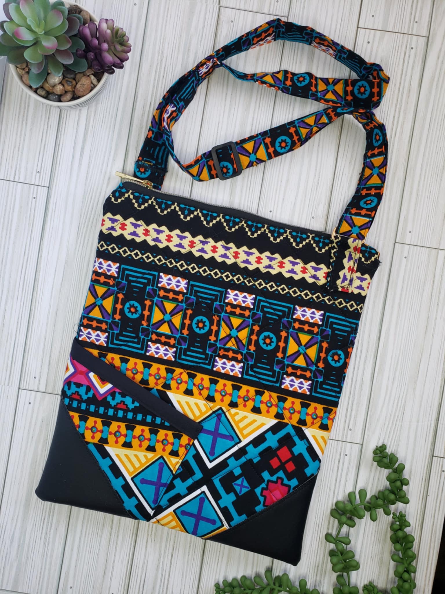 Colorful Bohemian Crossbody Bag
