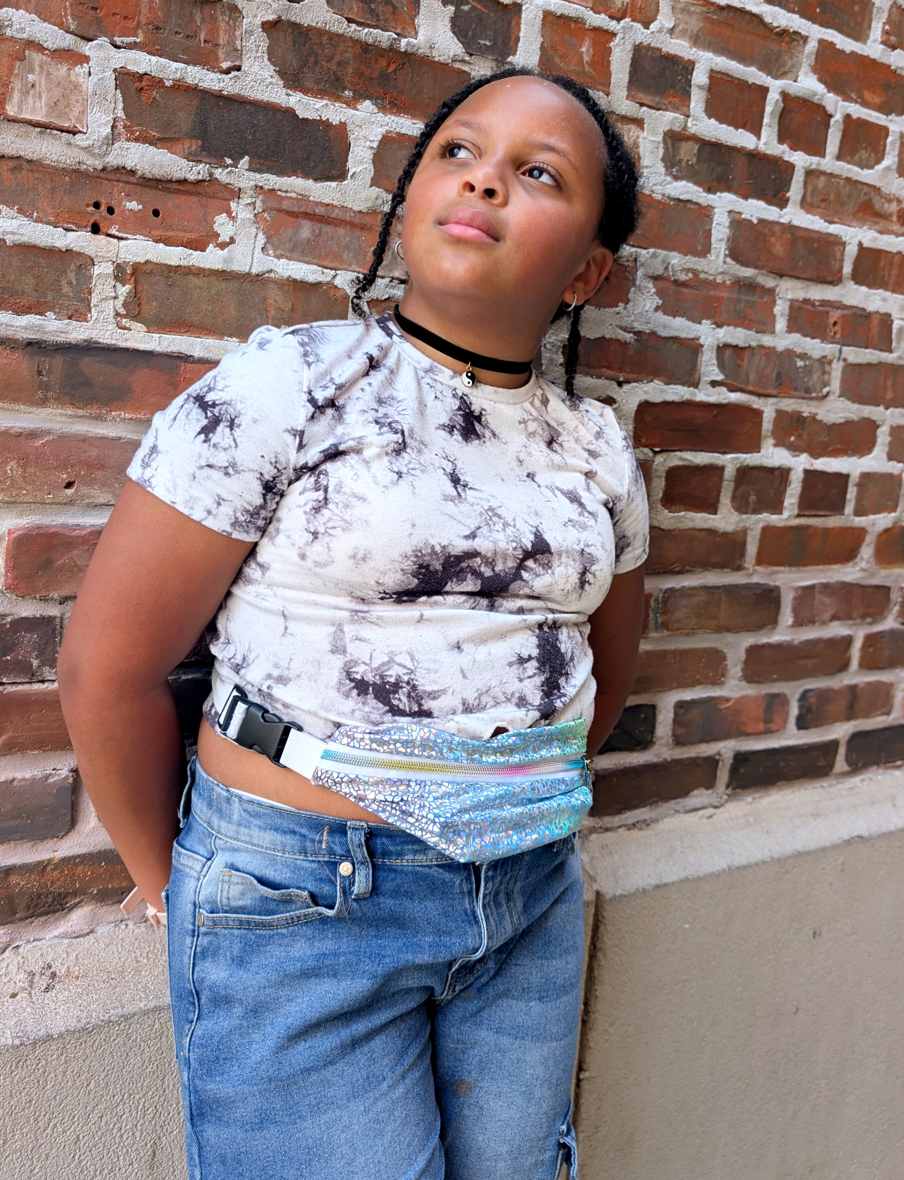  Stretchy Sling Bag- Diamond