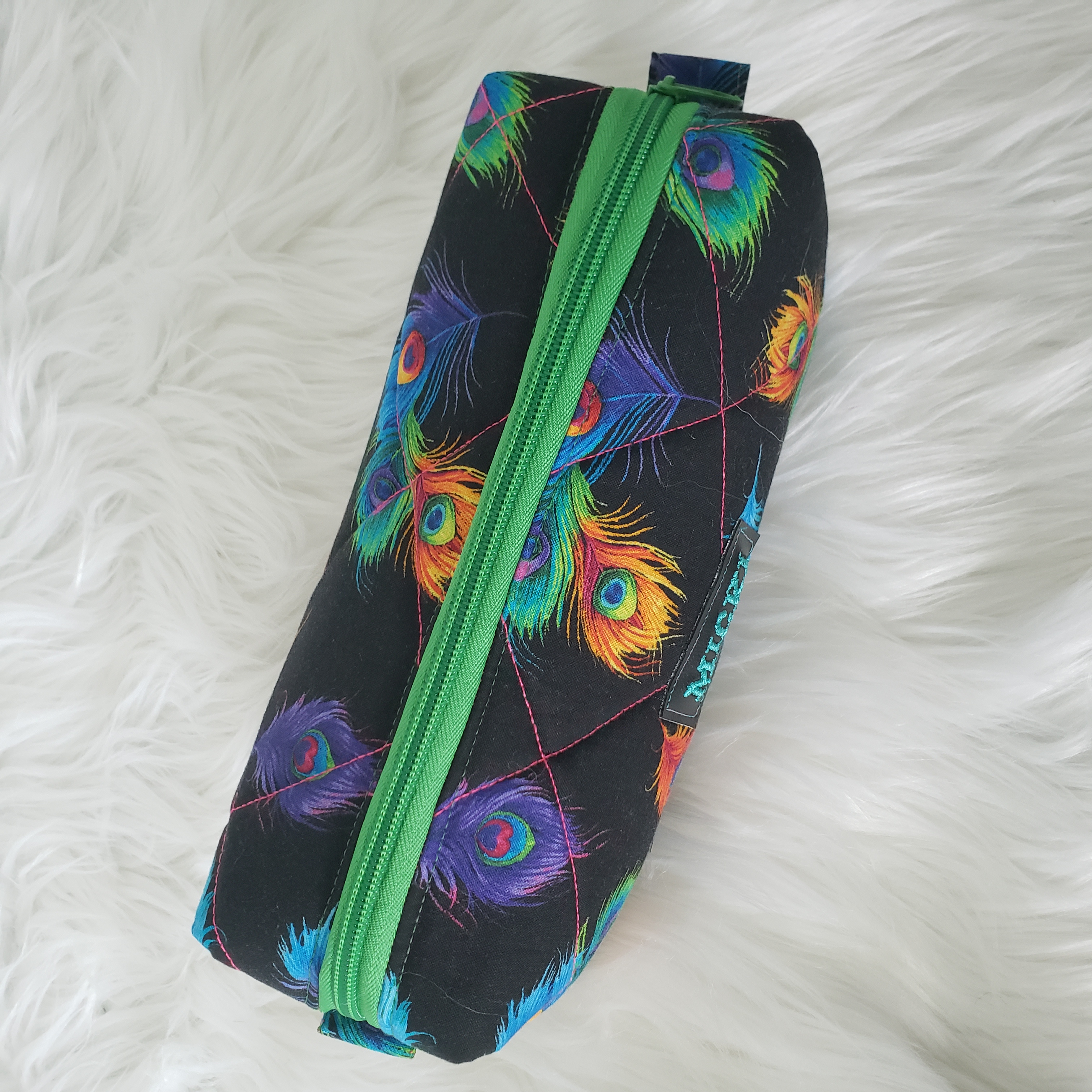 Colorful Peacock Toiletry Set