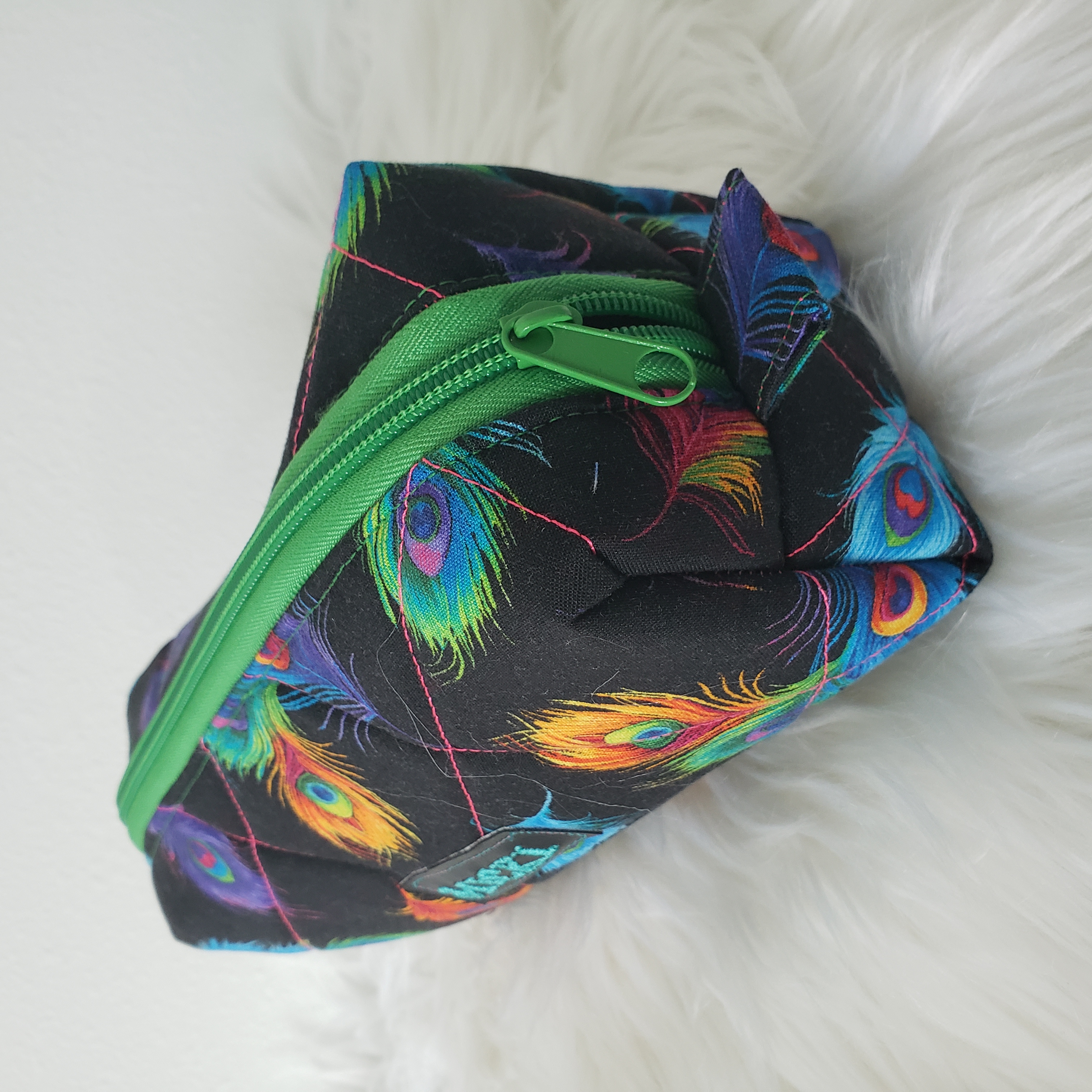 Colorful Peacock Toiletry Set