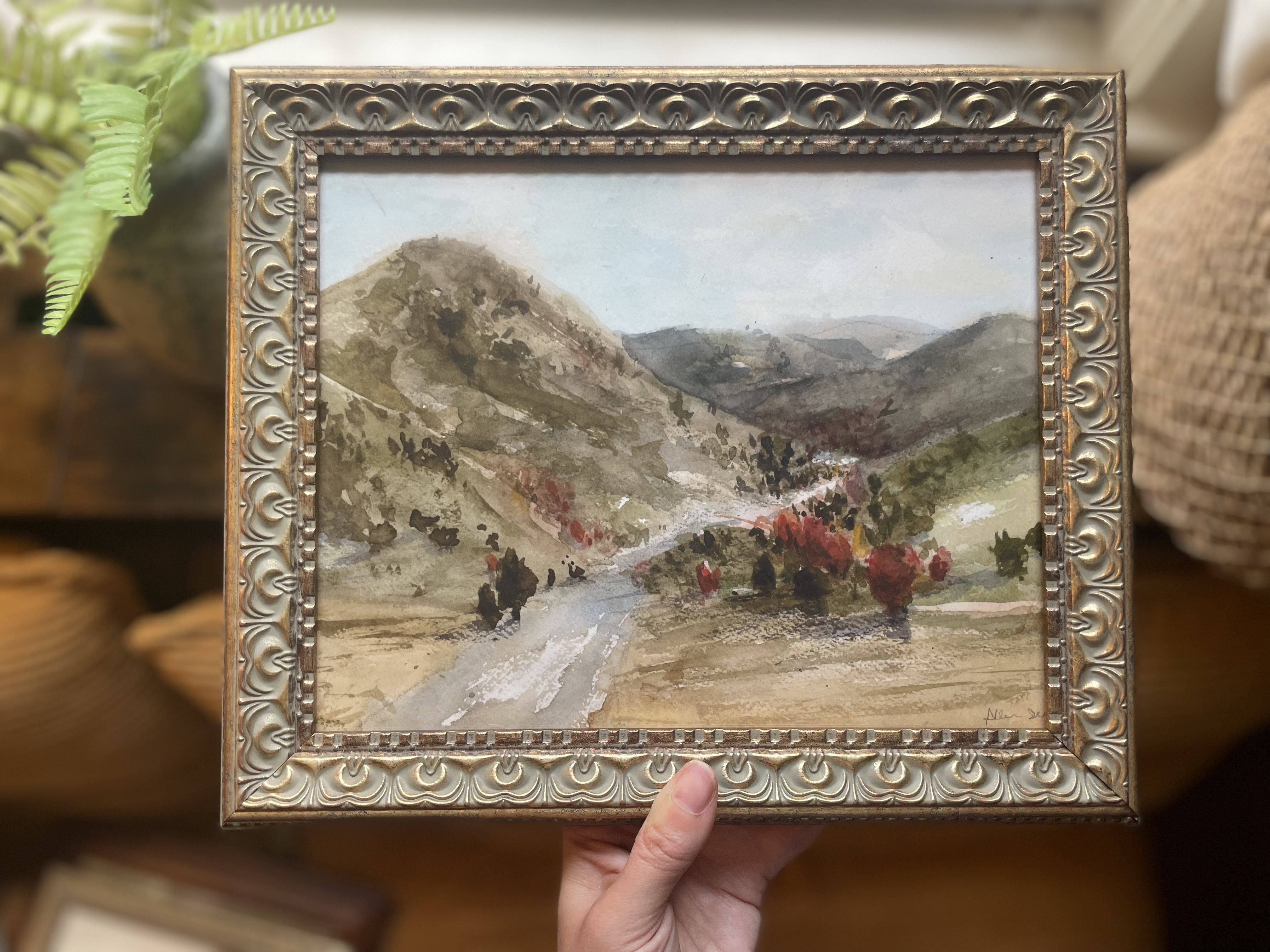 Autumn Burning Through the Mountains