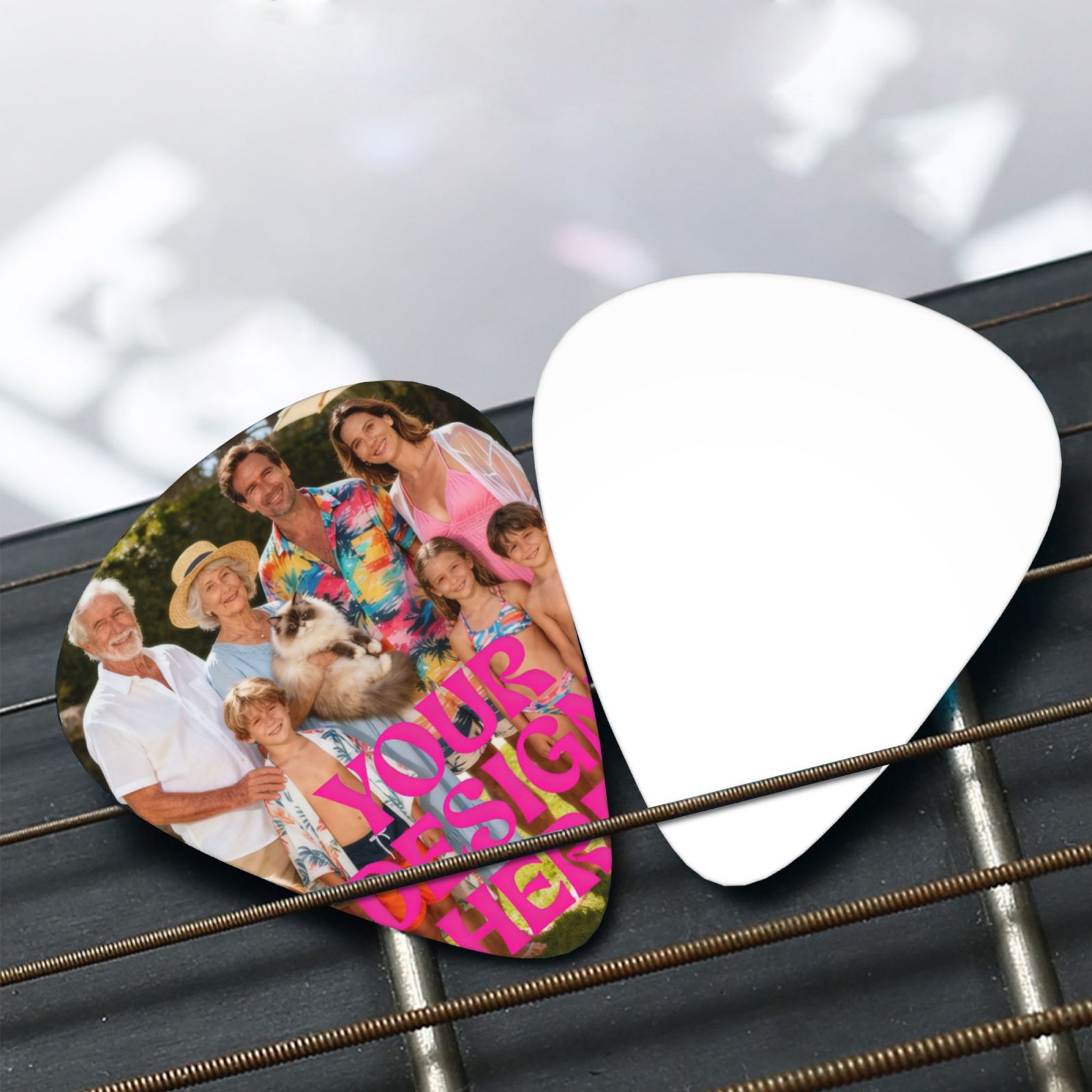 Custom Photo Guitar Pick