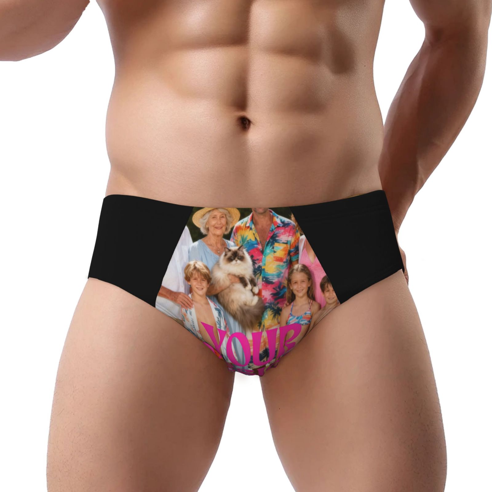 Men’s Custom Photo Boxer Briefs