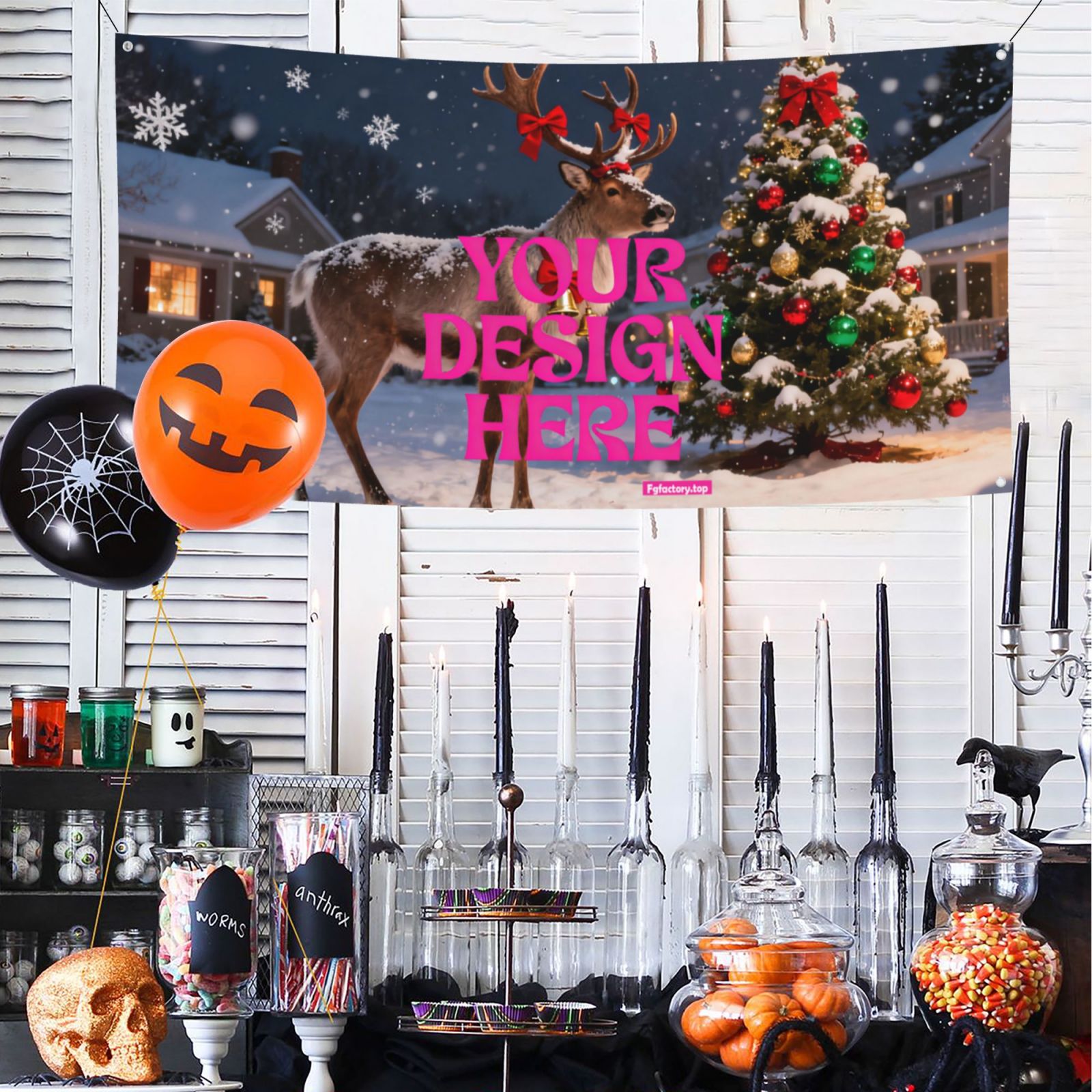 Custom Christmas Banner