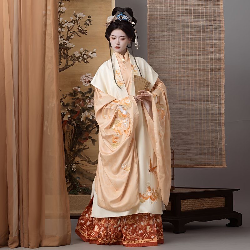 Ming Dynasty traditional Hanfu 
