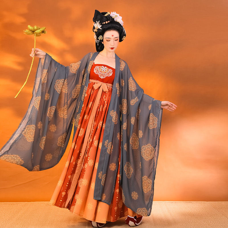 Tang Dynasty Traditional Chinese Hanfu Dress