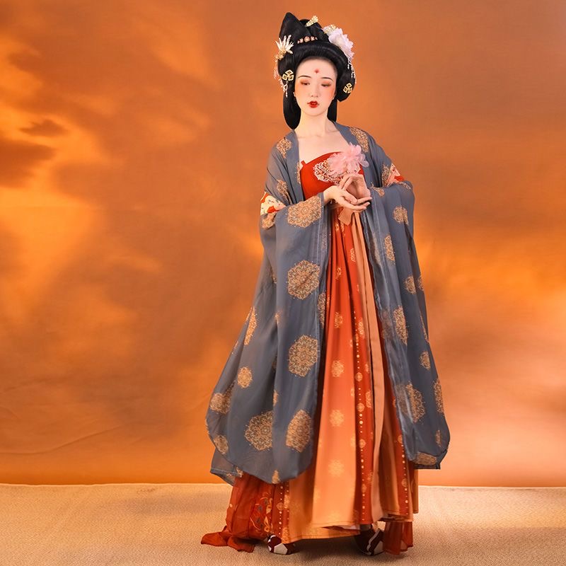 Tang Dynasty Traditional Chinese Hanfu Dress