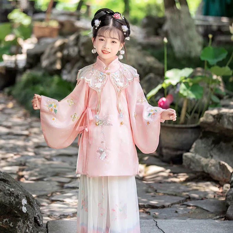 Traditional Hanfu Dress for Girls