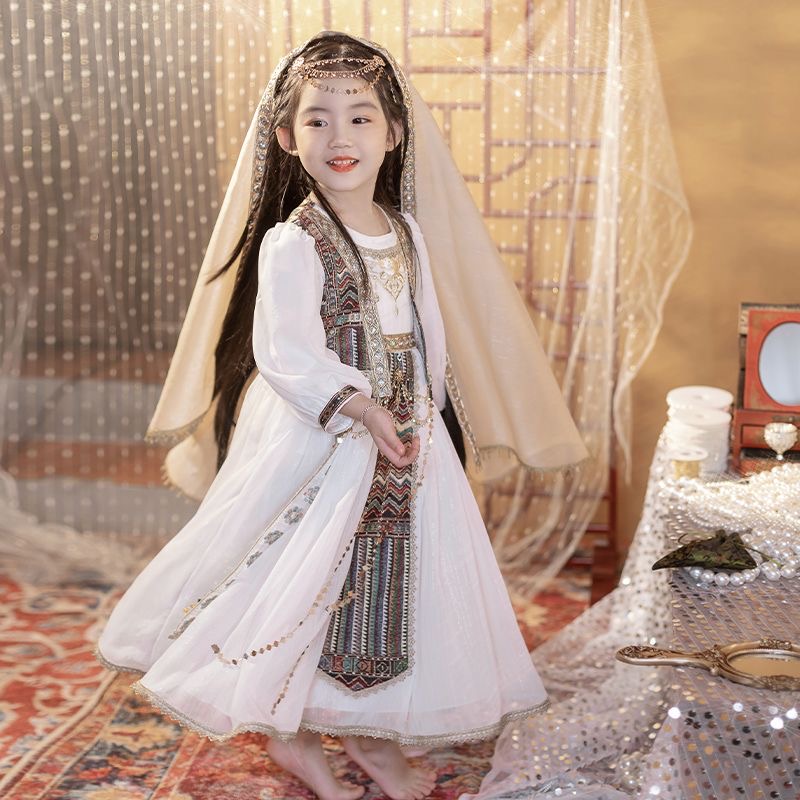 Duanhuang Girls hanfu Traditional Children's Dress