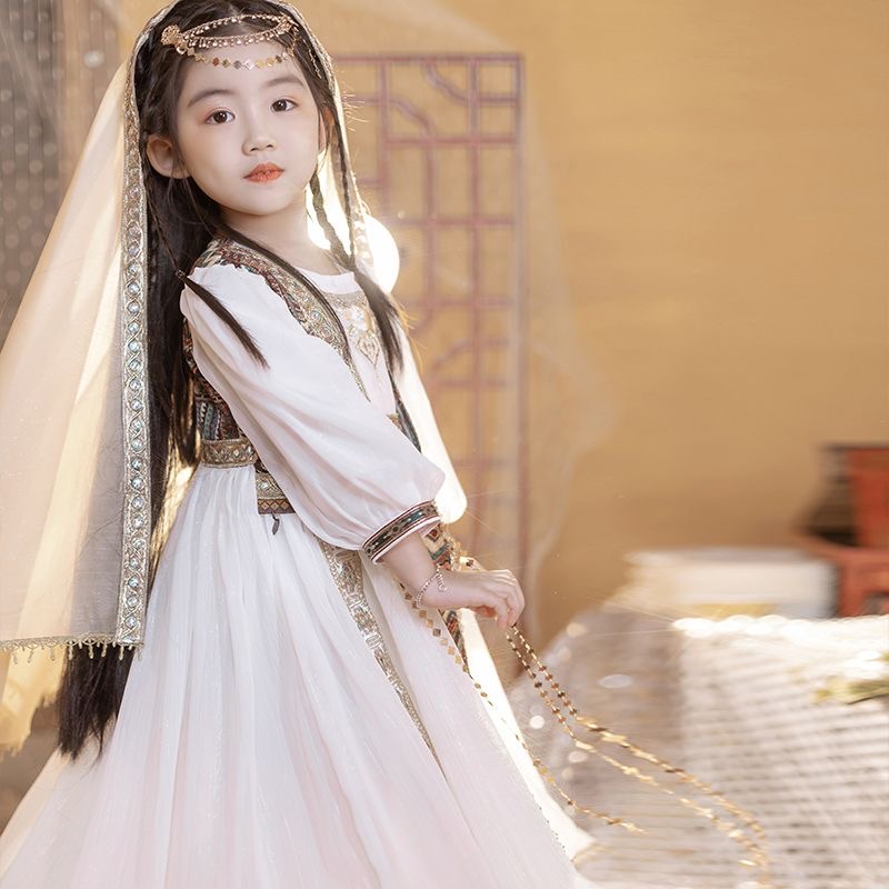Duanhuang Girls hanfu Traditional Children's Dress