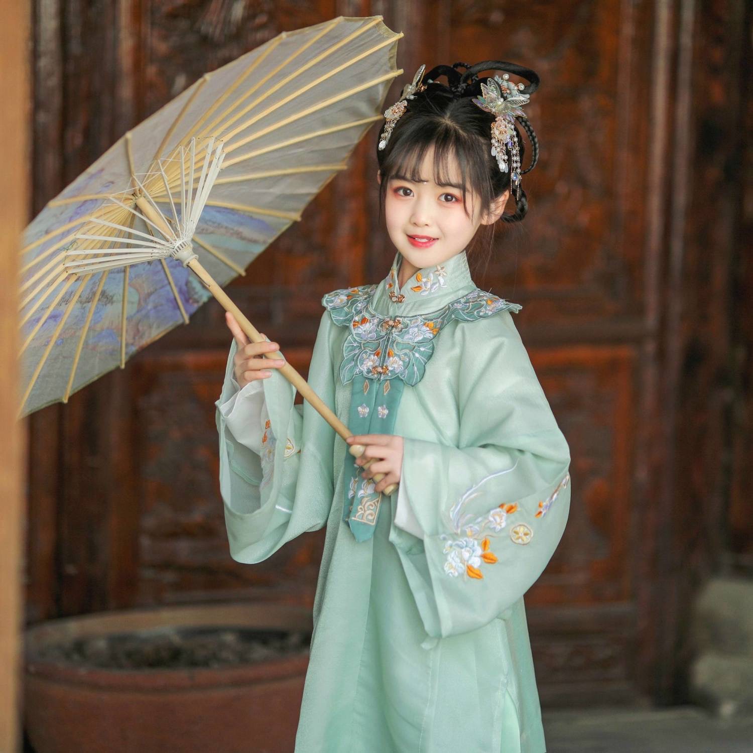 Girls hanfu ming Dynasty Chinese Hanfu Dress