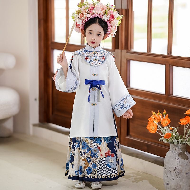 Girls hanfu  ming Dynasty Traditional Chinese Hanfu Dress
