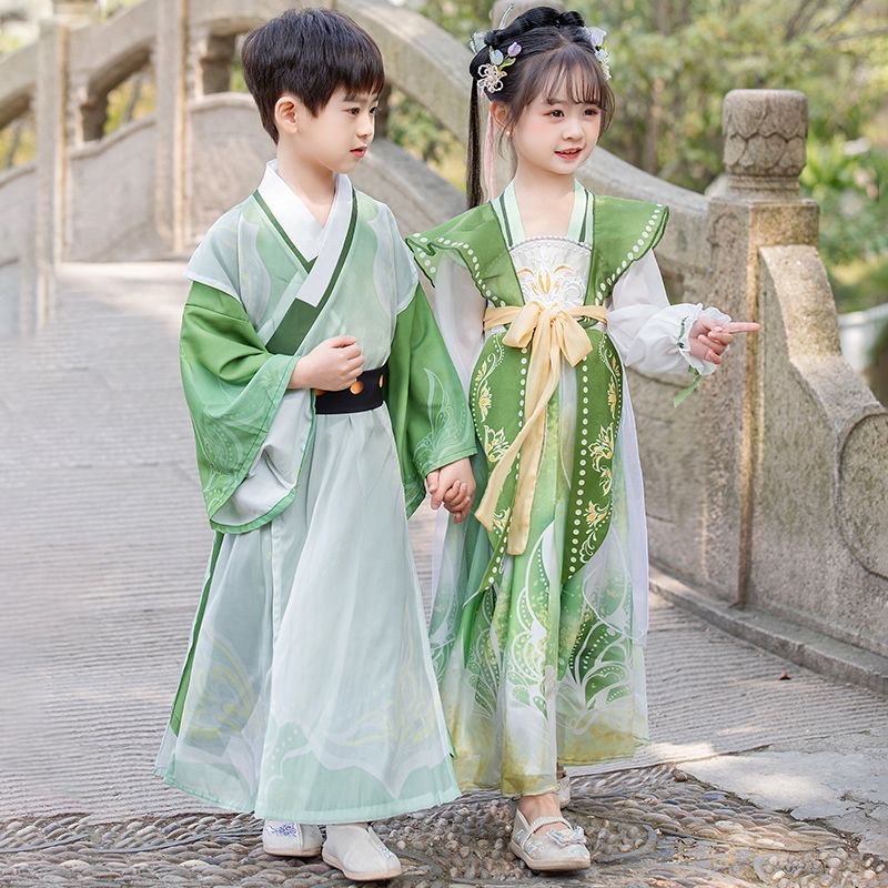 Boys hanfu girls hanfu Traditional Hanfu Costumes