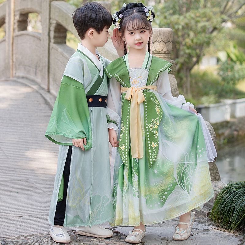 Boys hanfu girls hanfu Traditional Hanfu Costumes