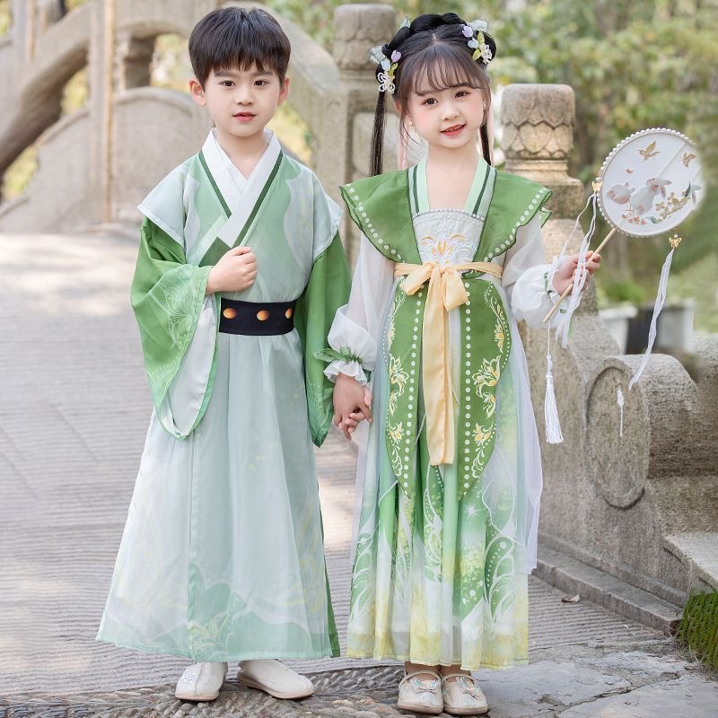 Boys hanfu girls hanfu Traditional Hanfu Costumes