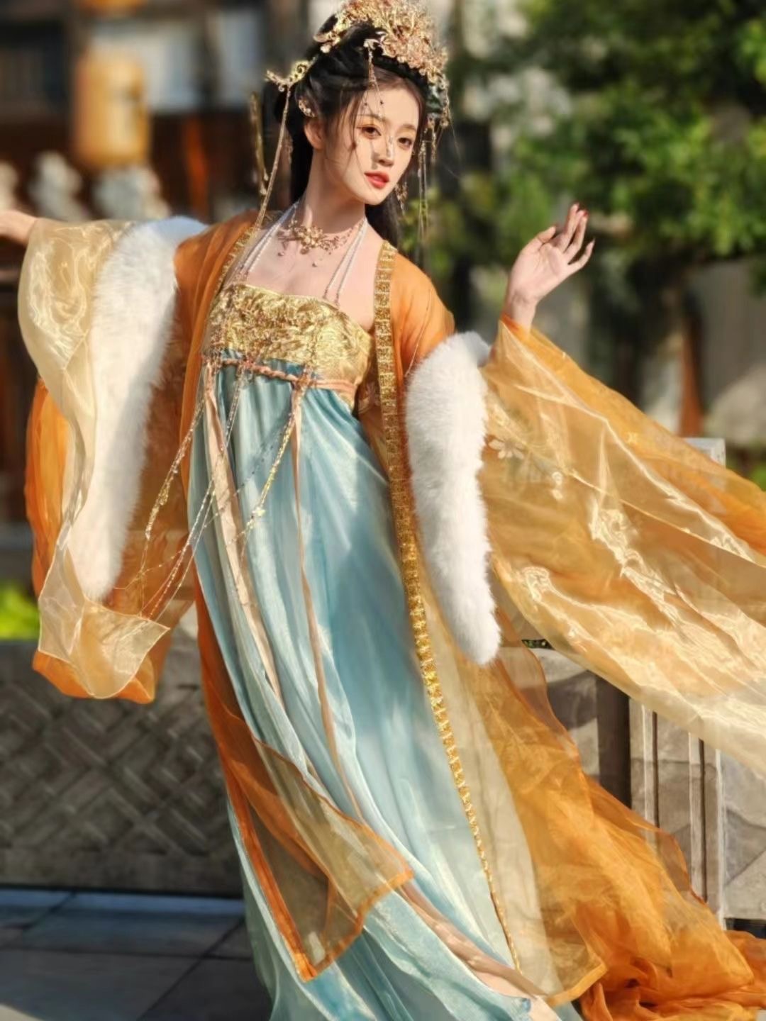 Traditional Chinese Hanfu Dress