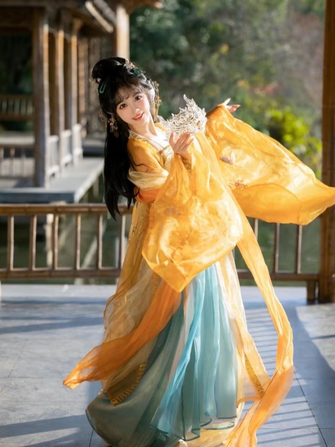 Traditional Chinese Hanfu Dress