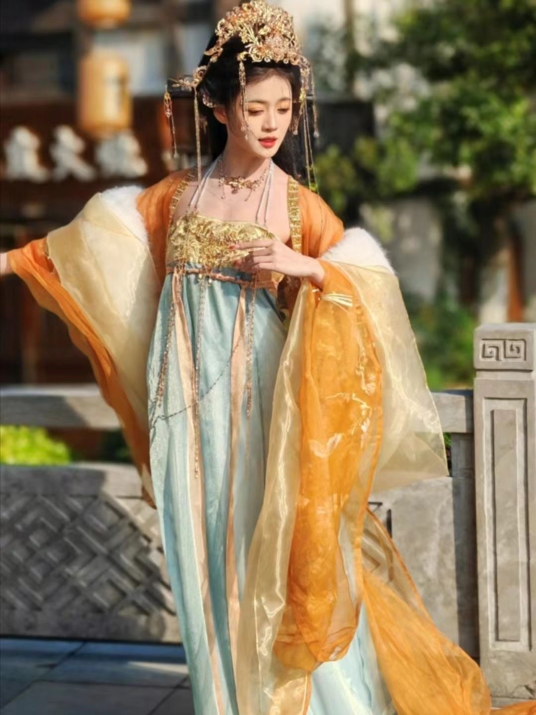 Traditional Chinese Hanfu Dress