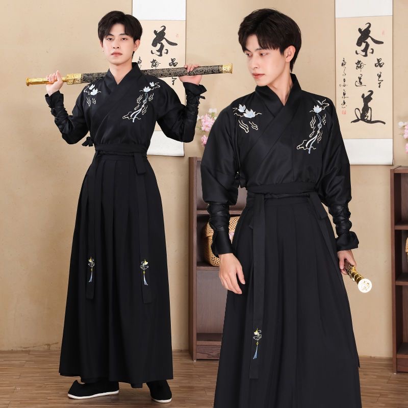 Couple hanfu Traditional Men's Kimono