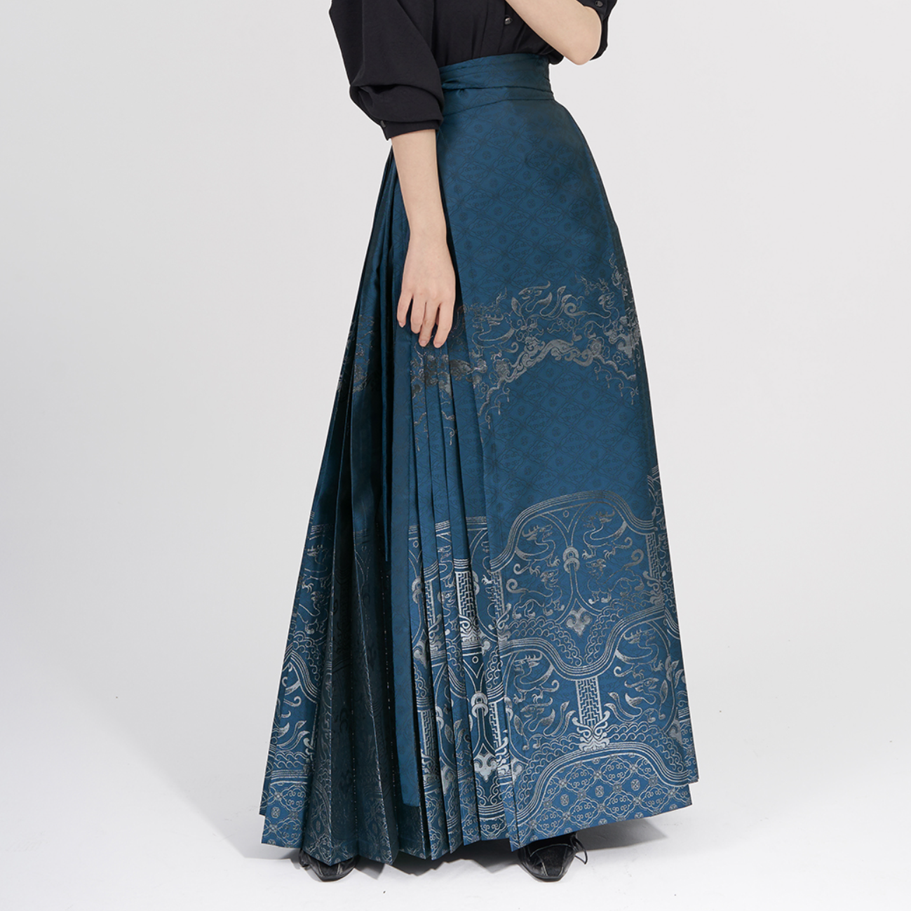 Traditional Hanbok Skirt horse-faced skirt