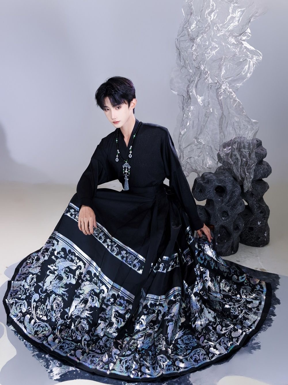 Traditional Hanfu Dress horse-faced skirt 