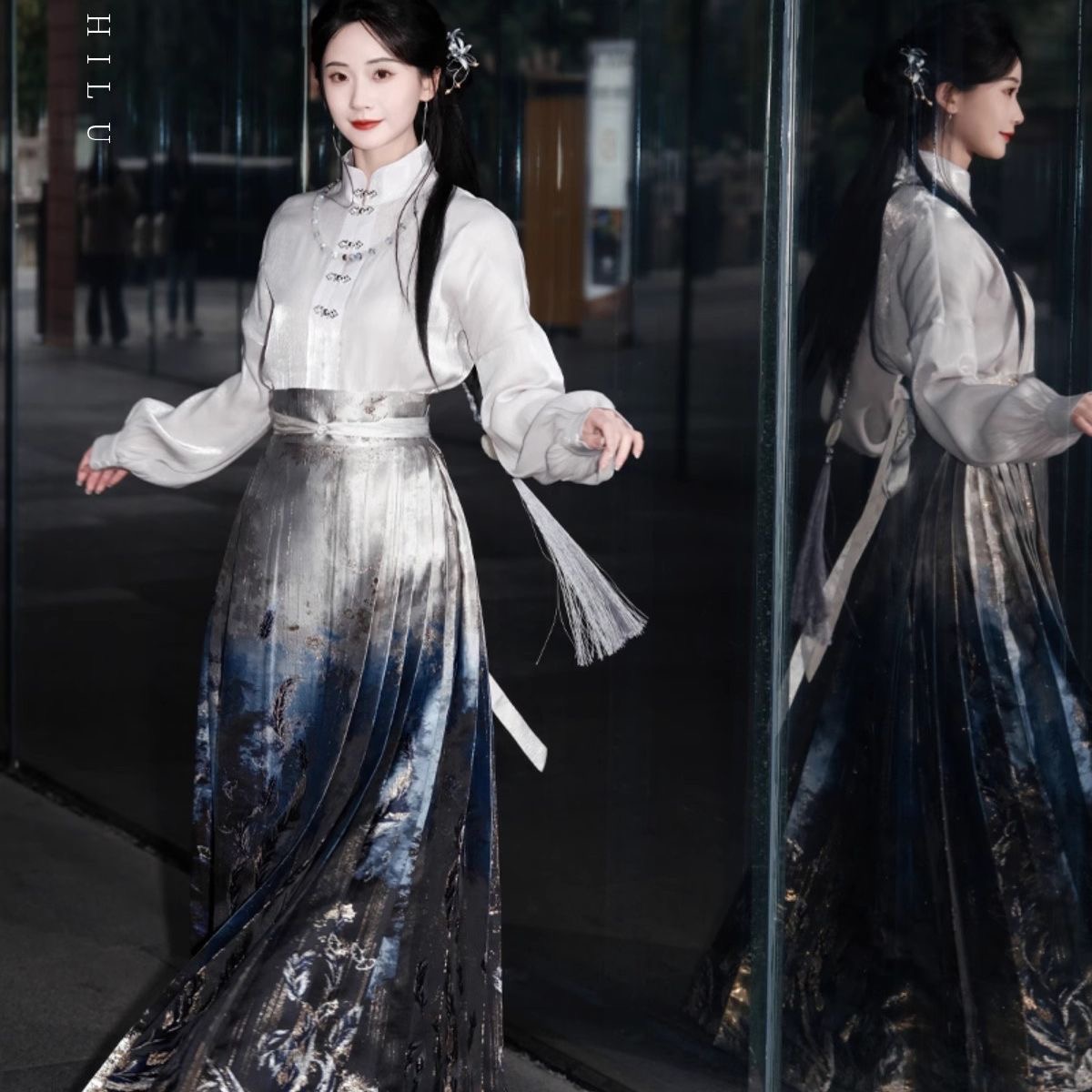 Horse-faced skirt Traditional Hanfu Dress