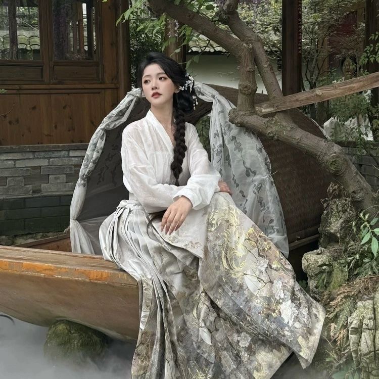 Traditional Hanfu Dress horse-faced skirt 