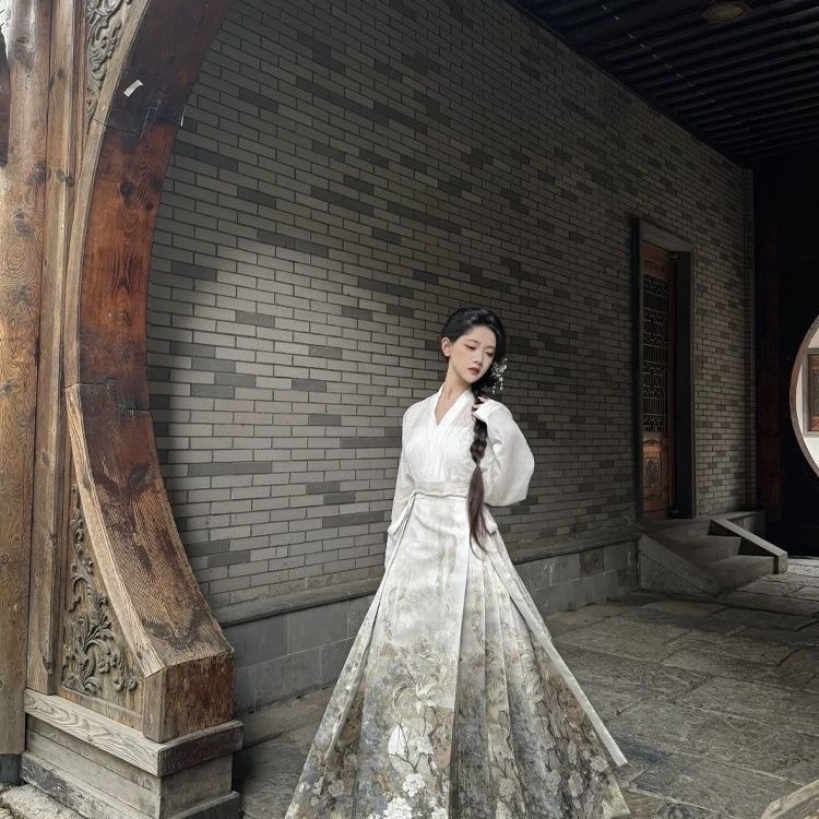 Traditional Hanfu Dress horse-faced skirt 