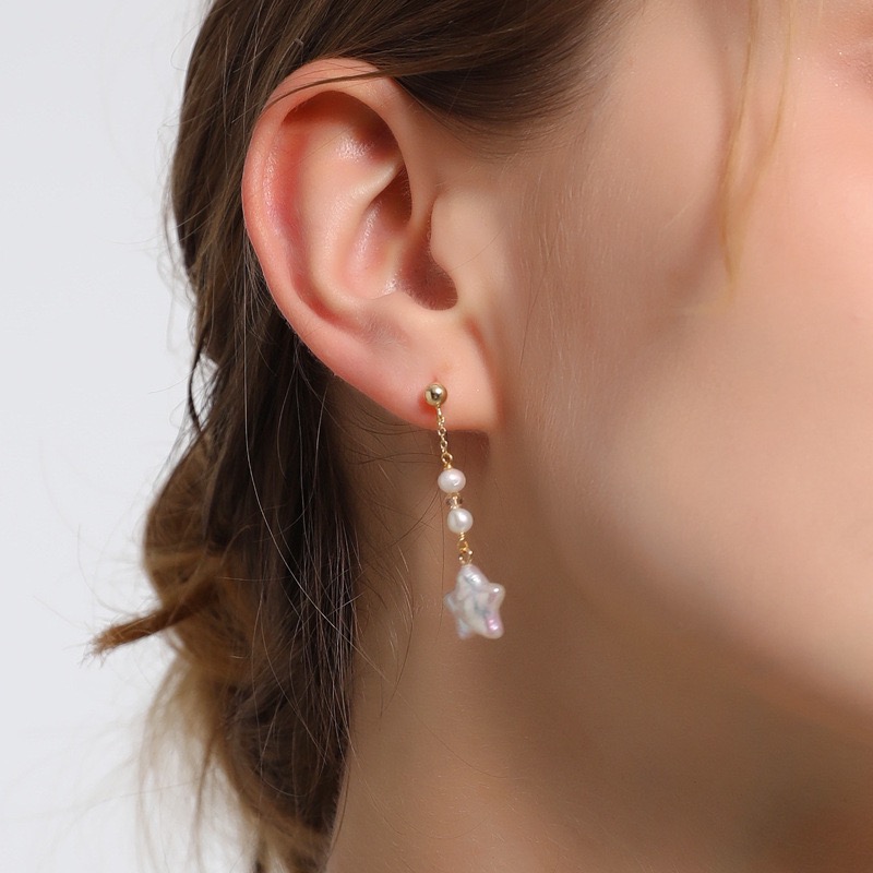 Elegant Pearl Drop Earrings