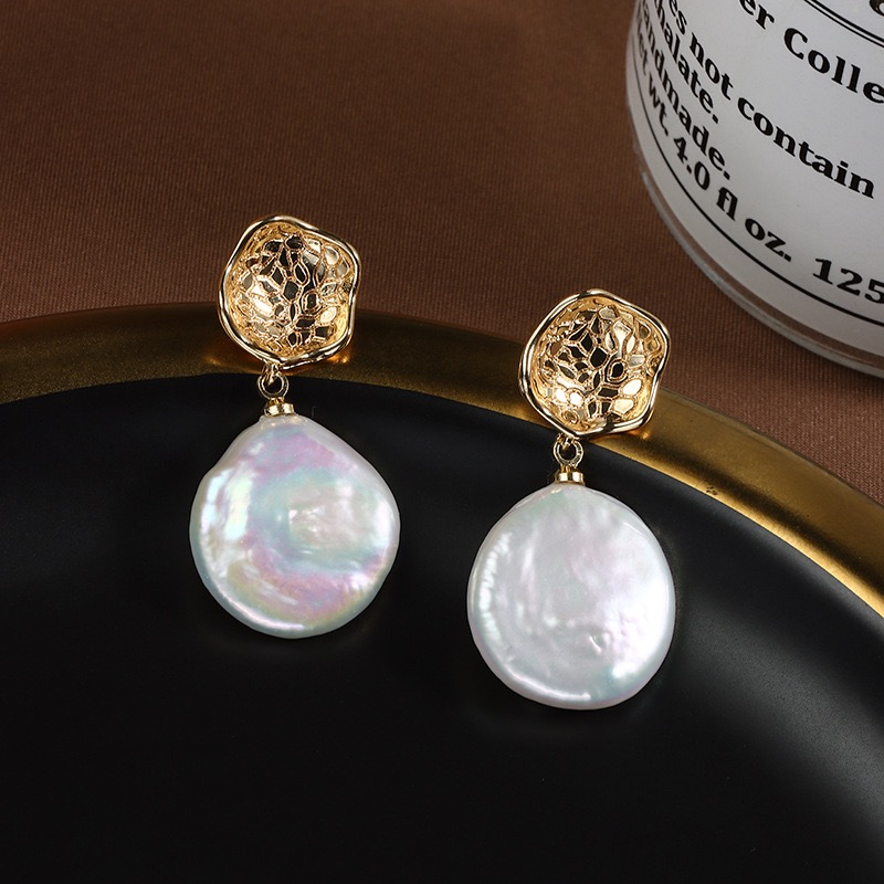 Elegant Pearl Earrings Set