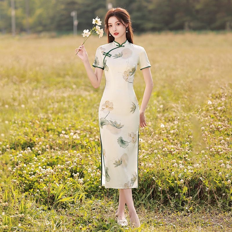 Elegant Cheongsam Dress