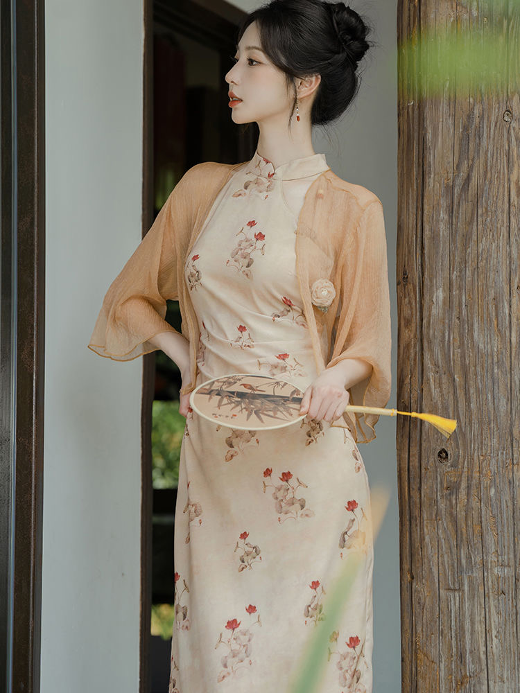 Elegant Floral Dress