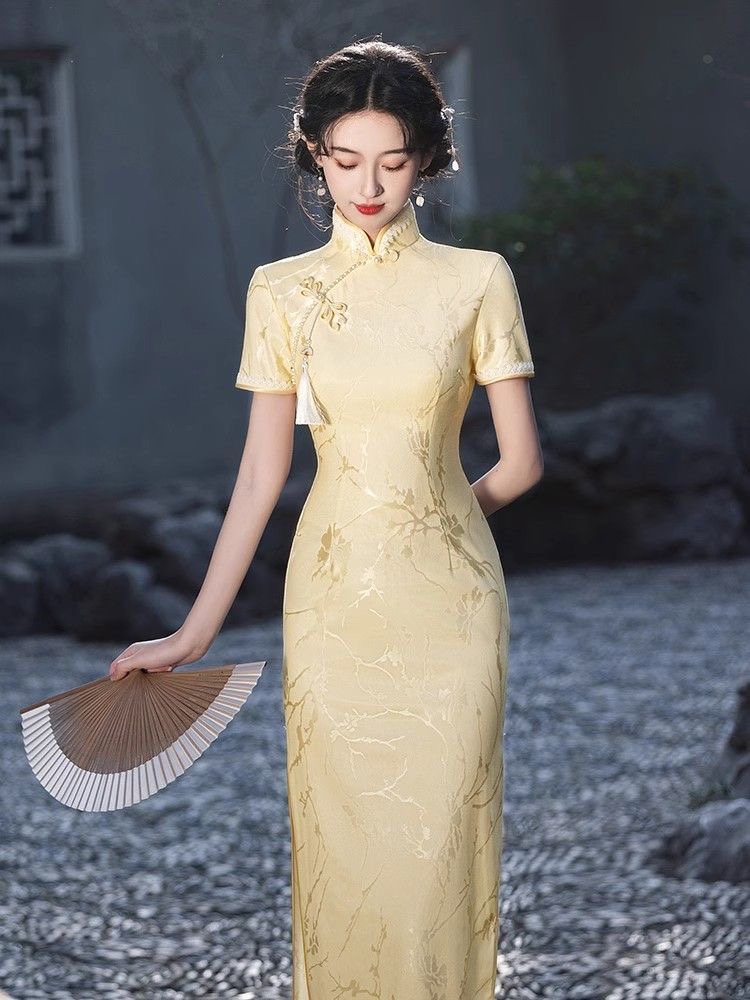 Elegant Cheongsam Dress