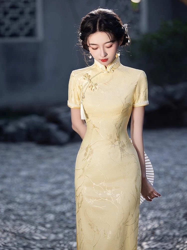 Elegant Cheongsam Dress